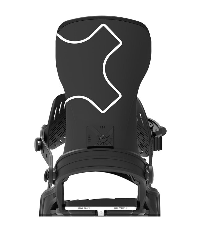 BENT METAL MENS AXTION SNOWBOARD BINDINGS BLACK 2027