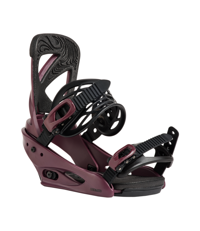 BURTON WOMENS SCRIBE SNOWBOARD BINDINGS RUM RAISIN 2027