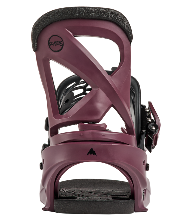 BURTON WOMENS SCRIBE SNOWBOARD BINDINGS RUM RAISIN 2027