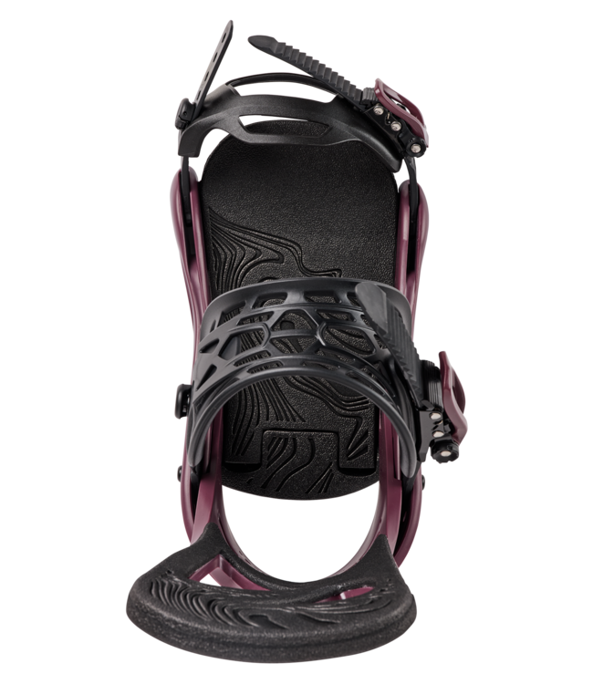 BURTON WOMENS SCRIBE SNOWBOARD BINDINGS RUM RAISIN 2027
