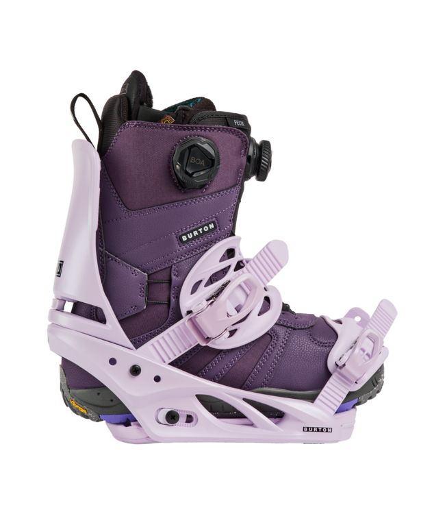 BURTON WOMENS LEXA SNOWBOARD BINDINGS MOONDUST PURPLE 2027