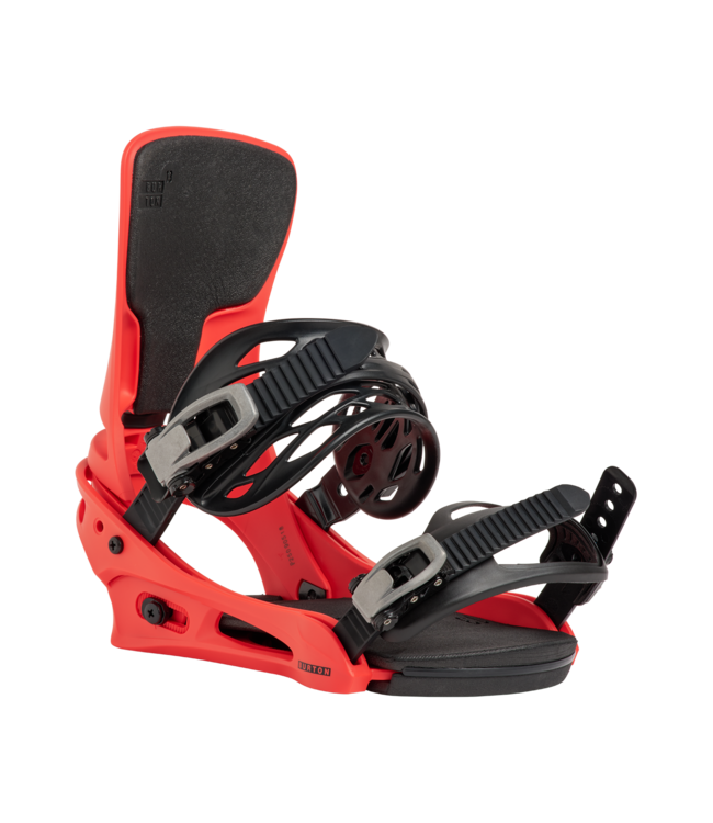 BURTON MENS CARTEL SNOWBOARD BINDINGS HOT TAMALE 2027