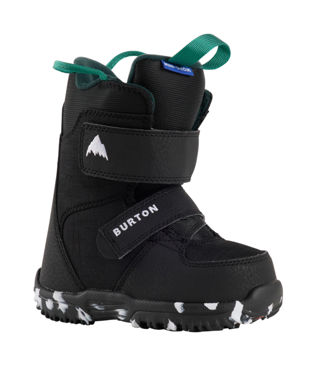 BURTON KIDS MINI GROM SNOWBOARD BOOTS BLACK 2027