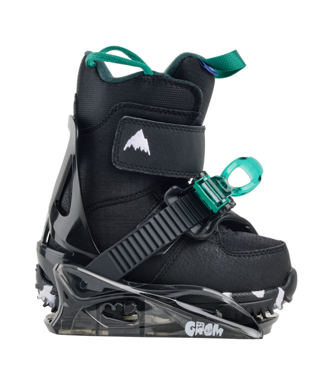 BURTON KIDS MINI GROM SNOWBOARD BINDINGS BLACK 2027