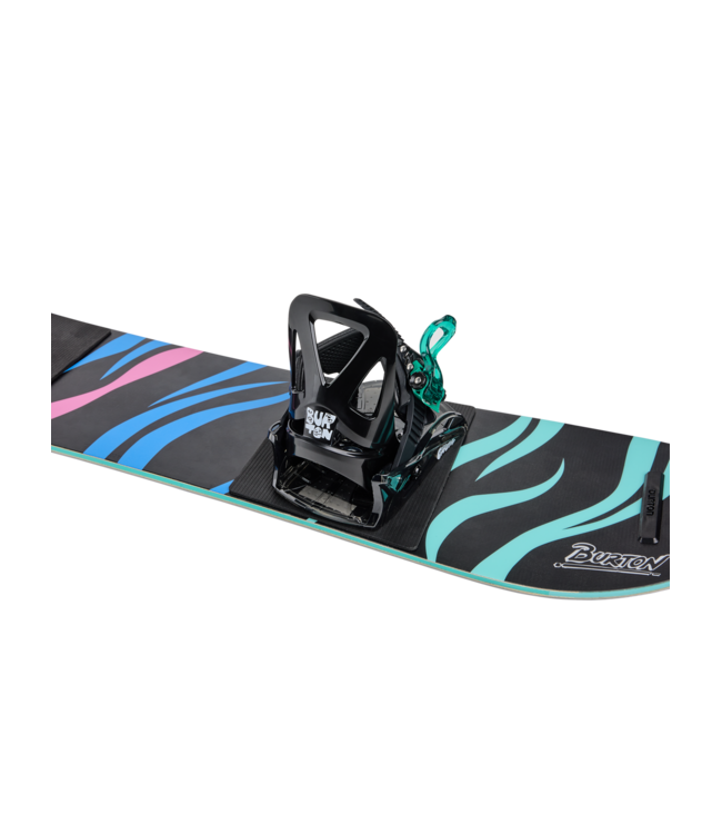 BURTON KIDS MINI GROM SNOWBOARD BINDINGS BLACK 2027