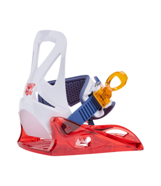 BURTON BURTON KIDS GROM SNOWBAORD BINDINGS RED MULTI 2027
