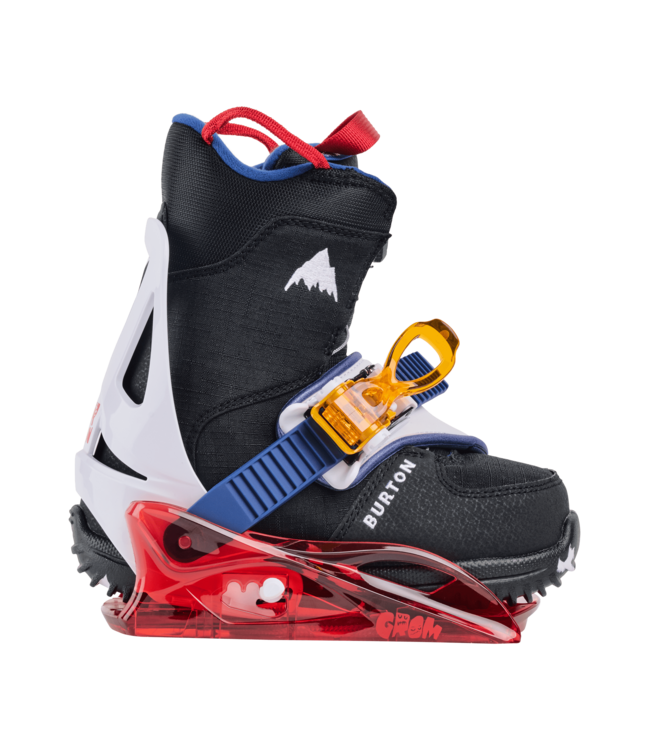 BURTON KIDS GROM SNOWBAORD BINDINGS RED MULTI 2027