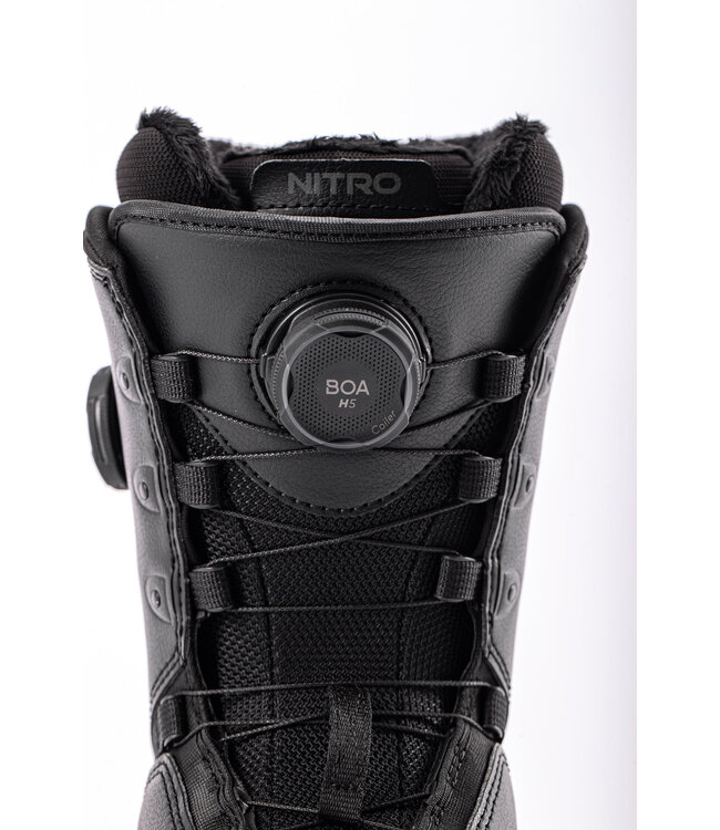 NITRO WOMENS CROWN BOA SNOWBOARD BOOT BLACK 2027