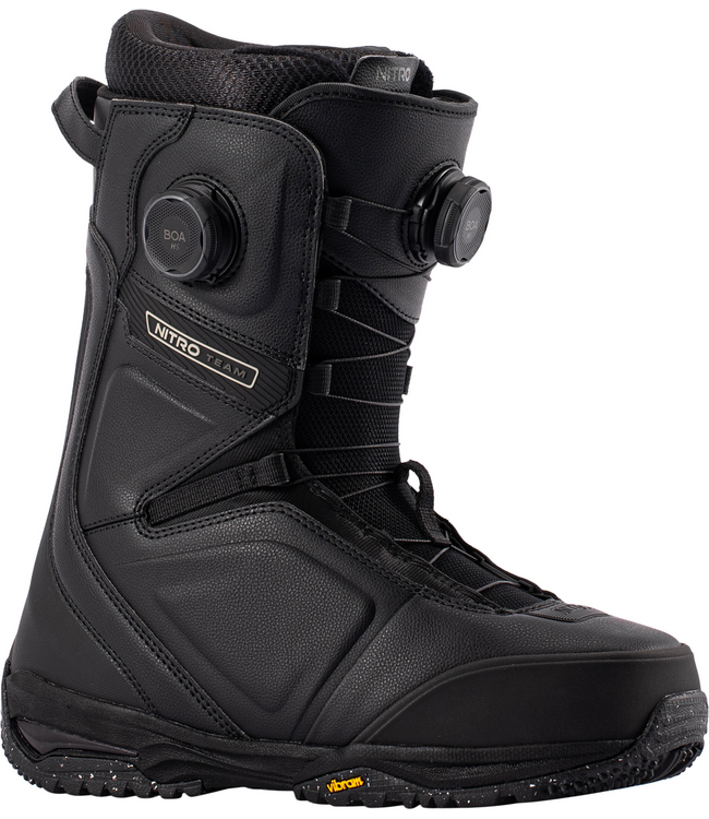 NITRO MENS TEAM BOA SNOWBOARD BOOT BLACK 2027