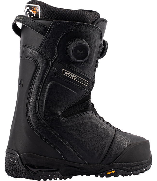 NITRO MENS TEAM BOA SNOWBOARD BOOT BLACK 2027