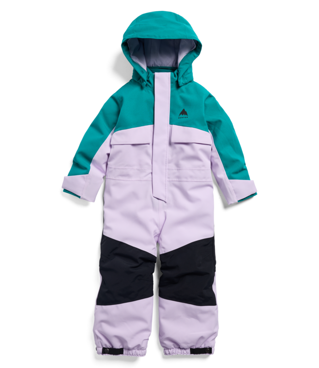 BURTON TODDLER ONE PIECE SNOW SUIT PACIFIC TEAL MOONDUST PURPLE 2027