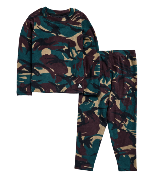 BURTON TODDLER HEAVYWEIGHT BASE LAYER FLEECE SET SEERSUCKER CAMO 2027