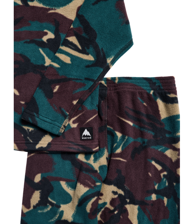 BURTON TODDLER HEAVYWEIGHT BASE LAYER FLEECE SET SEERSUCKER CAMO 2027
