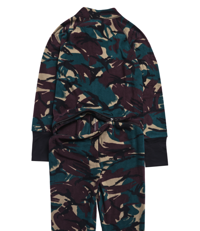 BURTON KIDS T FLEECE ONE PIECE BASE LAYER SEERSUCKER CAMO 2027