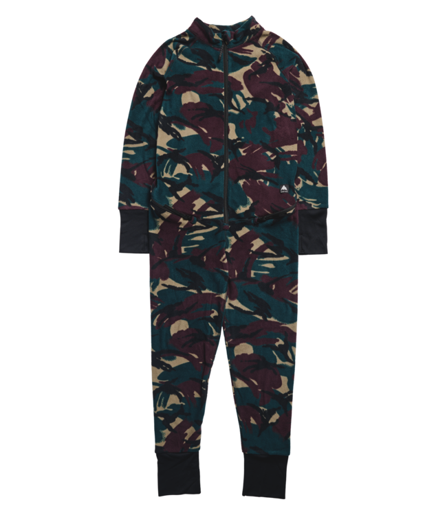 BURTON KIDS T FLEECE ONE PIECE BASE LAYER SEERSUCKER CAMO 2027