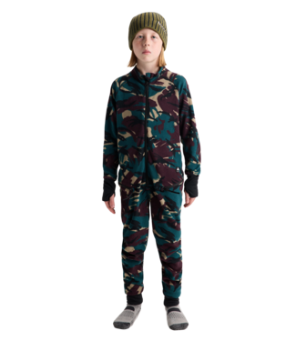 BURTON BURTON KIDS T FLEECE ONE PIECE BASE LAYER SEERSUCKER CAMO 2027