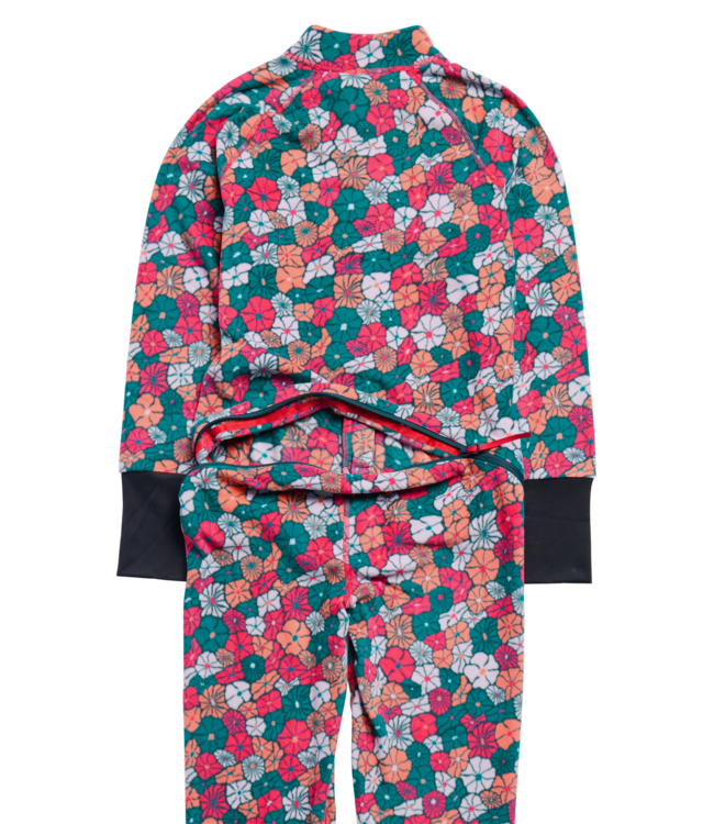 BURTON KIDS T FLEECE ONE PIECE BASE LAYER POP FLORAL 2027