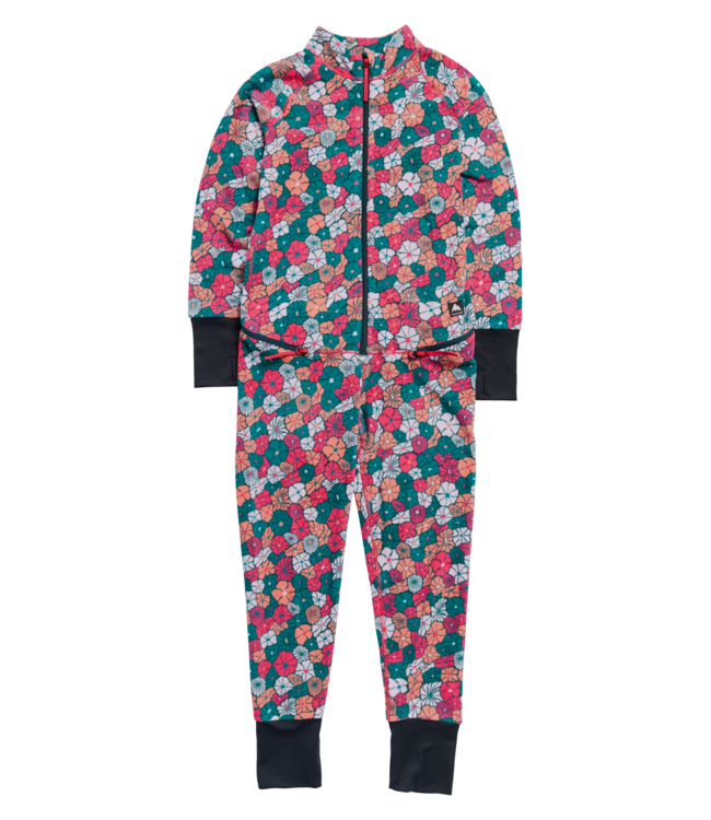 BURTON KIDS T FLEECE ONE PIECE BASE LAYER POP FLORAL 2027