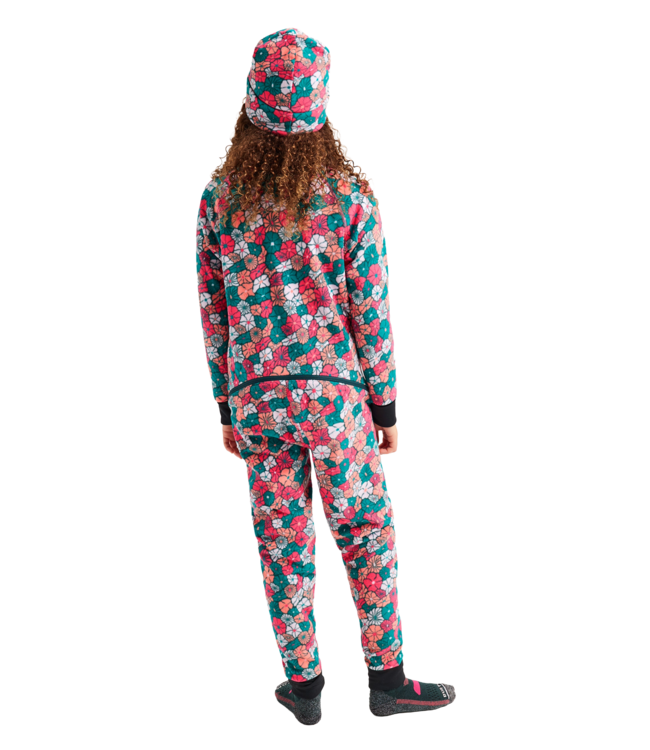 BURTON KIDS T FLEECE ONE PIECE BASE LAYER POP FLORAL 2027