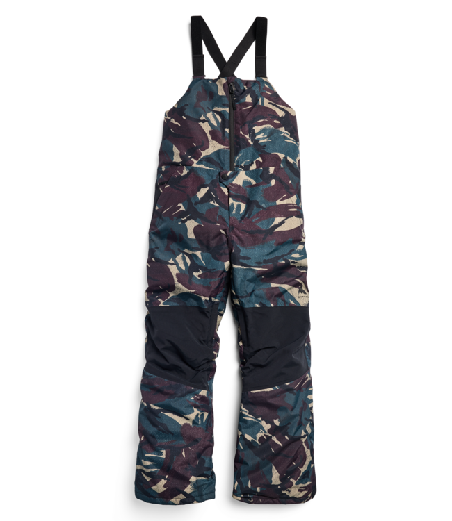 BURTON KIDS SKYLAR BIB PANTS SEERSUCKER CAMO 2027