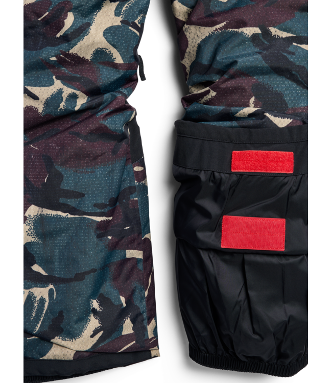 BURTON KIDS SKYLAR BIB PANTS SEERSUCKER CAMO 2027