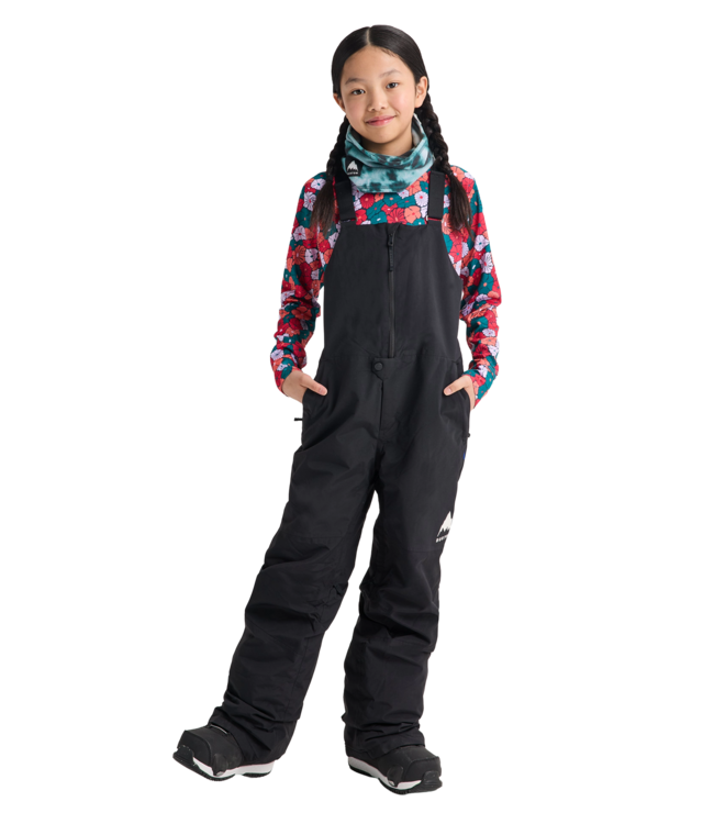 BURTON KIDS SKYLAR BIB PANTS TRUE BLACK 2027