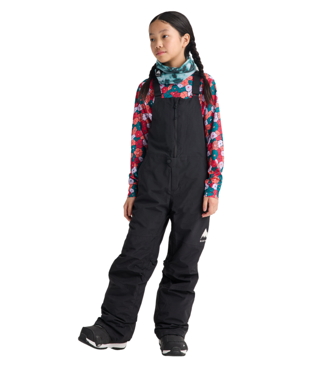 BURTON KIDS SKYLAR BIB PANTS TRUE BLACK 2027