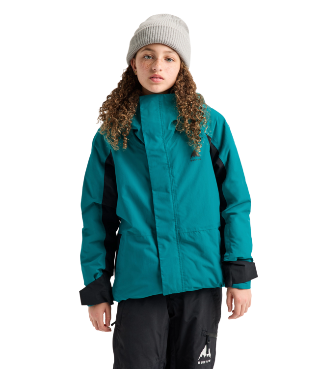 BURTON KIDS SKIMMER JACKET PACIFIC TEAL/TRUE BLACK 2027