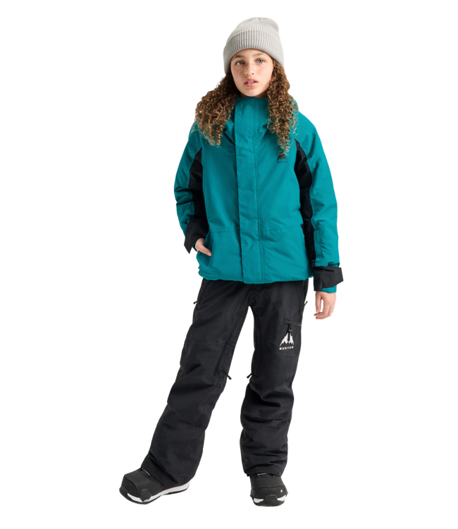 BURTON KIDS SKIMMER JACKET PACIFIC TEAL/TRUE BLACK 2027
