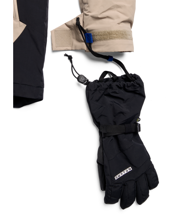 BURTON KIDS FROSTNER ANORAK JACKET SUMMIT TAUPE TRUE BLACK 2027