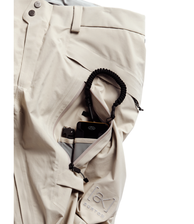 BURTON MENS AK GORE-TEX CYCLIC PANTS CHINCHILLA 2027