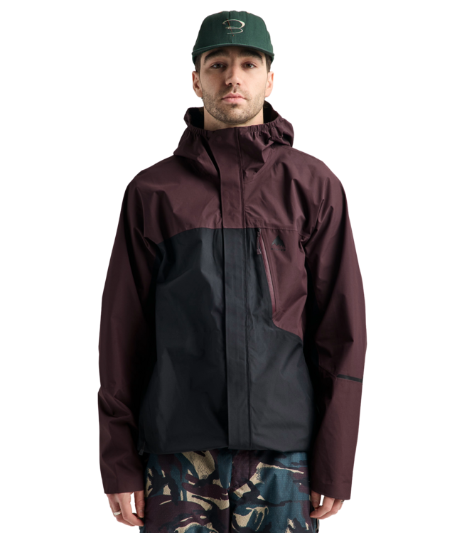 BURTON MENS RESERVE 2.5L JACKET BEAR HUG BROWN TRUE BLACK 2027