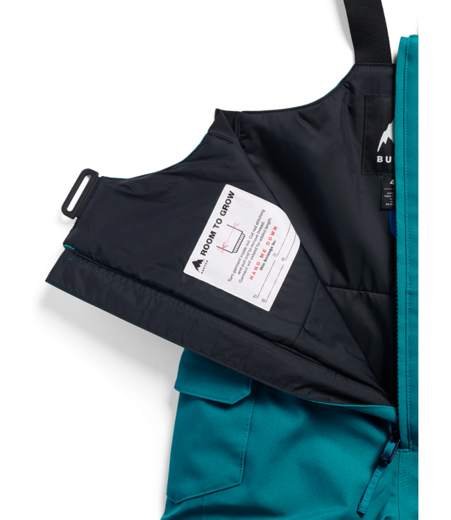 BURTON TODDLER MAVEN BIB PANTS PACIFIC TEAL 2027