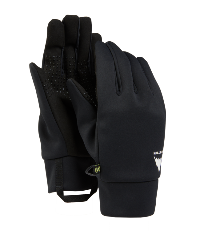 BURTON MENS TOUCH N GO LINER GLOVES TRUE BLACK 2027