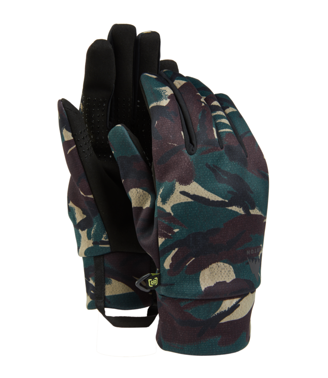 BURTON MENS TOUCH N GO LINER GLOVES SEERSUCKER CAMO 2027