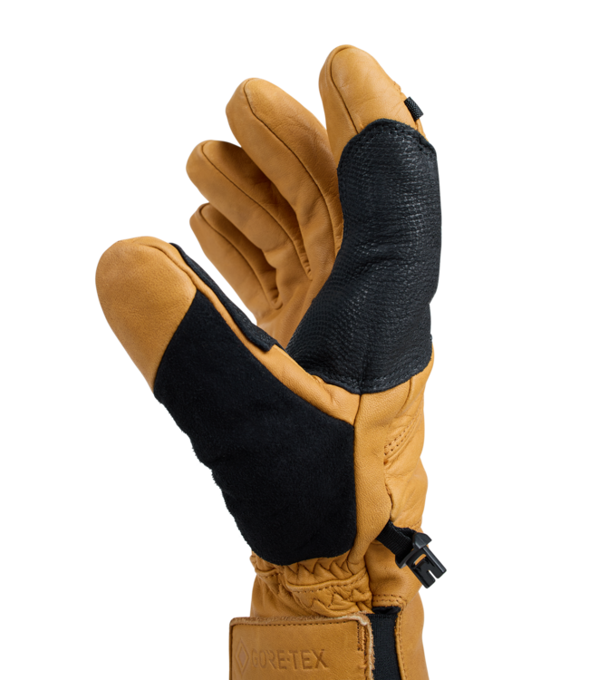 BURTON MENS AK GORE-TEX CLUTCH LEATHER GLOVES HONEY 2027
