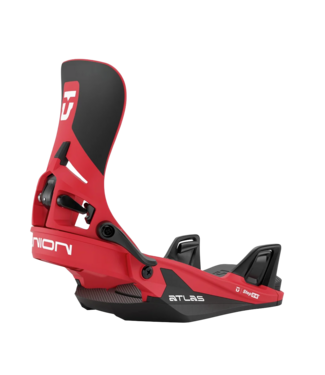 UNION BINDING COMPANY UNION ATLAS STEP ON SNOWBOARD BINDINGS RED 2027