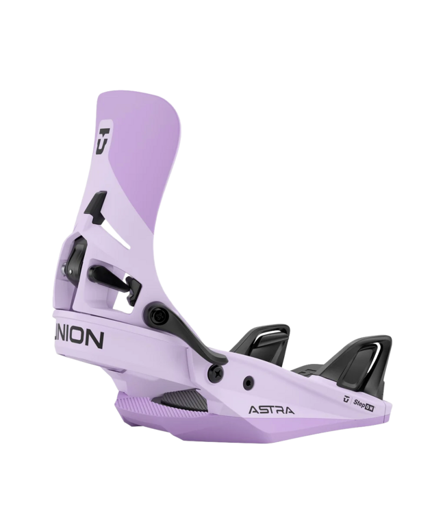 UNION WOMENS ASTRA STEP ON SNOWBOARD BINDINGS LILAC 2027