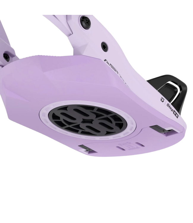 UNION WOMENS ASTRA STEP ON SNOWBOARD BINDINGS LILAC 2027