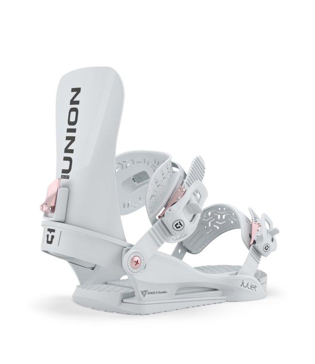 UNION WOMENS JULIET SNOWBOARD BINDINGS LIGHT GREY 2027