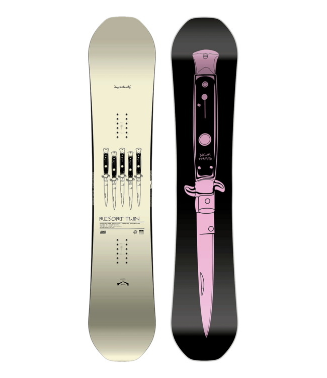 CAPITA SPRING BREAK RESORT TWIN WIDE SNOWBOARD 2027