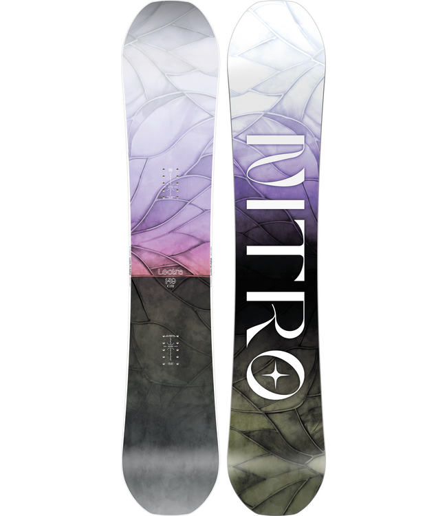 NITRO WOMENS LECTRA LEAF SNOWBOARD 2027