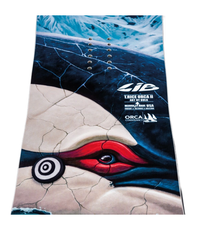 LIB TECH MENS ORCA II SNOWBOARD 2027