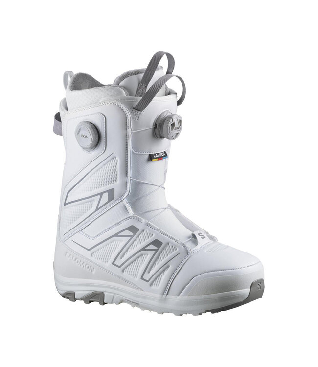 SALOMON LAUNCH BOA SJ BOA SNOWBOARD BOOTS WHITE 2027