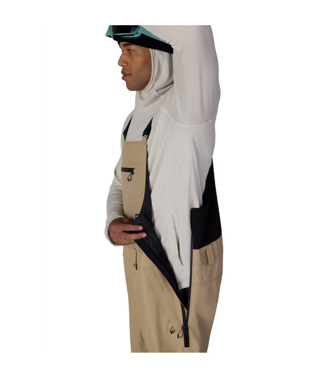 686 MENS LOCKUP SHELL BIB PANTS KHAKI 2027