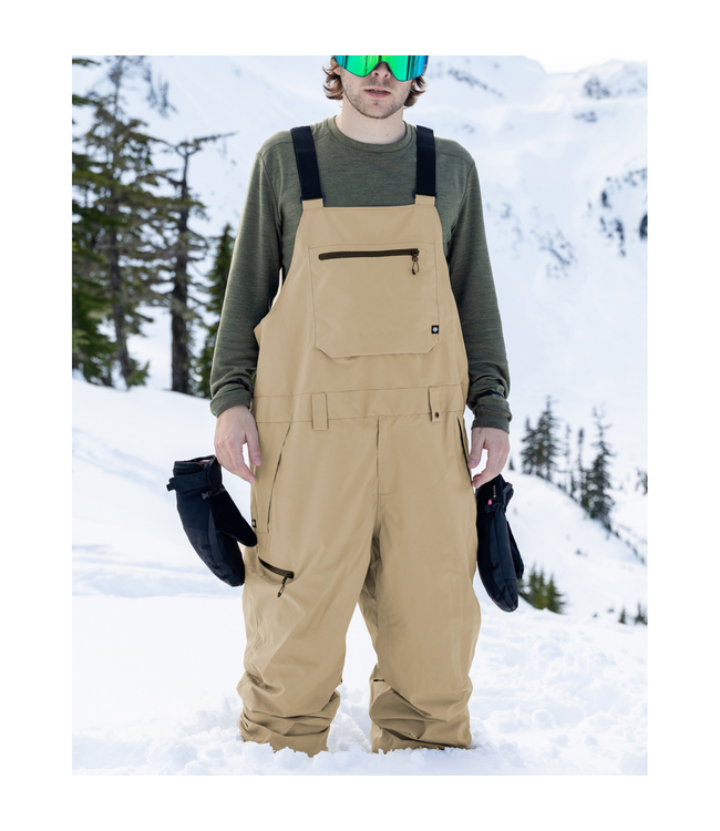 686 MENS LOCKUP SHELL BIB PANTS KHAKI 2027