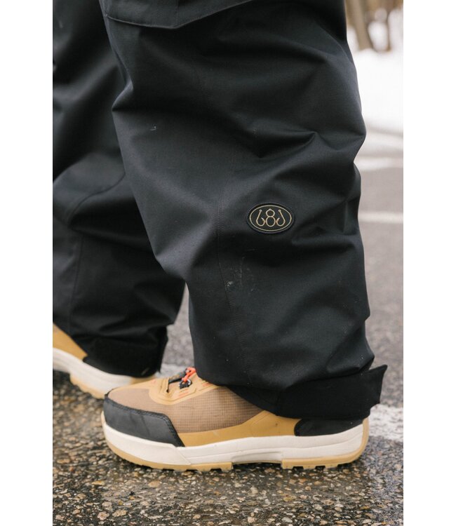 686 MENS ESSOX CARGO PANTS BLACK 2027