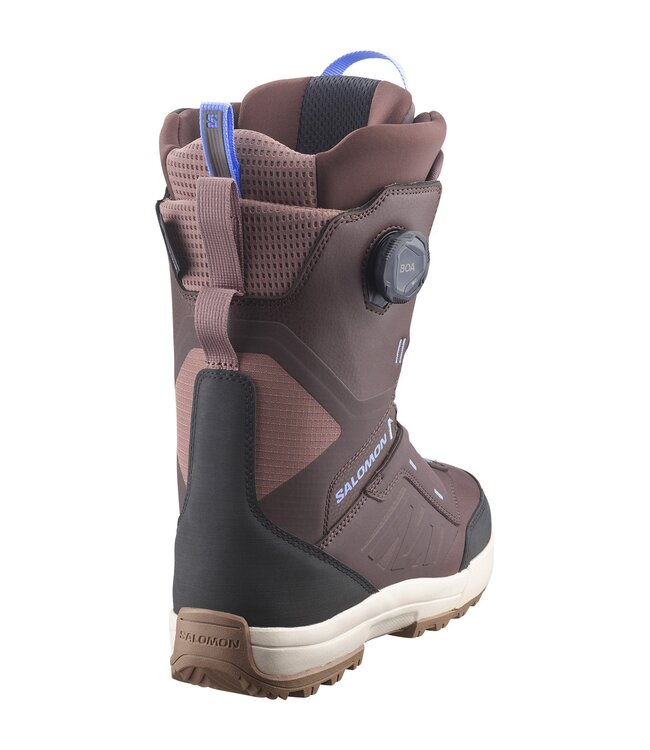 SALOMON WOMENS VISTA DUAL BOA SNOWBOARD BOOTS COFFEE BEAN 2027