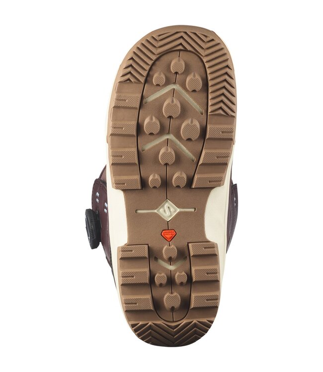 SALOMON WOMENS VISTA DUAL BOA SNOWBOARD BOOTS COFFEE BEAN 2027