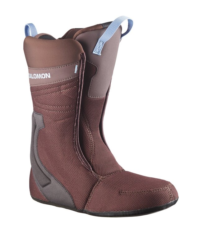 SALOMON WOMENS VISTA DUAL BOA SNOWBOARD BOOTS COFFEE BEAN 2027